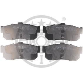 Bremsbeläge 9834 von OPTIMAL günstig für 27,05 € online kaufen