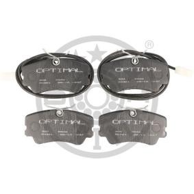 Bremsbeläge 9846 von OPTIMAL günstig für 22,00 € online kaufen