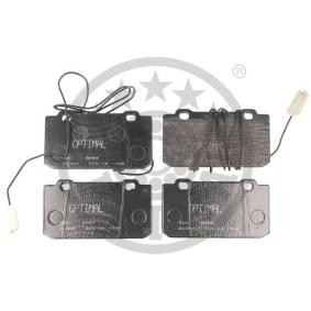 Bremsbeläge 9854 von OPTIMAL günstig für 9,44 € online kaufen