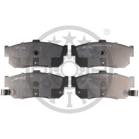 Bremsbeläge 9861 von OPTIMAL günstig für 21,12 € online kaufen