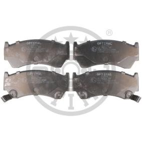 Bremsbeläge 10076 von OPTIMAL günstig für 23,54 € online kaufen