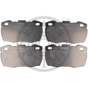 Bremsbeläge 10105 von OPTIMAL günstig für 23,97 € online kaufen