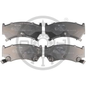 Bremsbeläge 10183 von OPTIMAL günstig für 25,20 € online kaufen