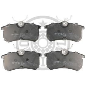 Bremsbeläge 10310 von OPTIMAL günstig für 20,47 € online kaufen