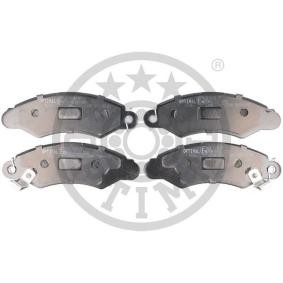 Bremsbeläge für SUBARU von OPTIMAL