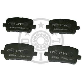 Bremsbeläge für TOYOTA von OPTIMAL