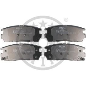 Bremsbeläge 12363 von OPTIMAL günstig für 29,09 € online kaufen
