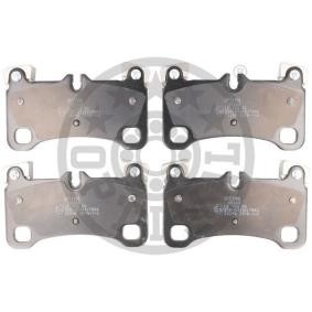 Bremsbeläge 12444 von OPTIMAL günstig für 40,48 € online kaufen