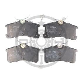 Bremsbeläge 12493 von OPTIMAL günstig für 37,47 € online kaufen