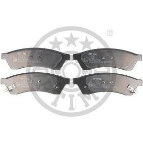 Bremsbeläge 12564 von OPTIMAL günstig für 20,25 € online kaufen