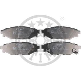 Bremsbeläge 12563 von OPTIMAL günstig für 16,33 € online kaufen