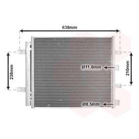 Compre Condensador de aire acondicionado de VAN WEZEL online para XK Cabrio (X150) a precios moderados