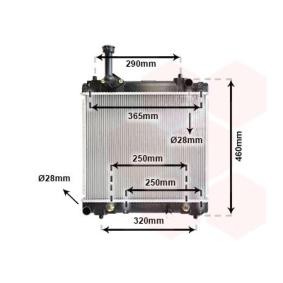 Acquista Radiatore motore da VAN WEZEL 52002114 a buon mercato per soli 191,35 €