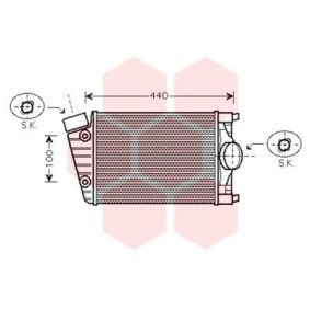 Ladeluftkühler 74004070 von VAN WEZEL günstig für 572,91 € online kaufen
