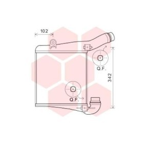 Ladeluftkühler 74004077 von VAN WEZEL günstig für 704,21 € online kaufen