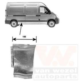 Acquista Sponda laterale da VAN WEZEL online per INTERSTAR Autobus (X70) a prezzi moderati