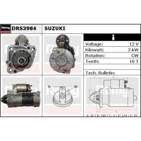 Anlasser DRS3984 von DELCO REMY günstig für 528,76 € online kaufen