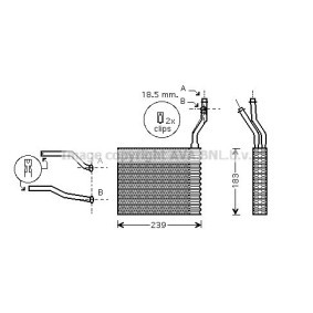Wärmetauscher, Innenraumheizung FD6365 von PRASCO günstig für 264,08 € online kaufen