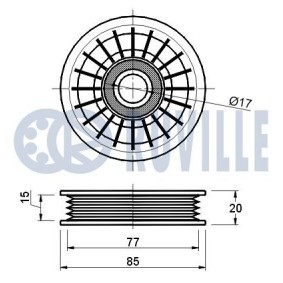 Wasserpumpe + Zahnriemensatz 55949704 von RUVILLE günstig für 81,94 € online kaufen
