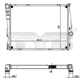 Kühler, Motorkühlung 703-0006 von TYC günstig für 79,01 € online kaufen