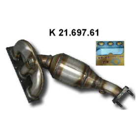 Katalysator 21.697.61 von EBERSPÄCHER günstig für 537,44 € online kaufen