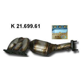 Katalysator 21.699.61 von EBERSPÄCHER günstig für 537,44 € online kaufen