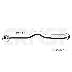 Achetez des Tuyau d'échappement ERNST 540421 à prix pour 175,74 €