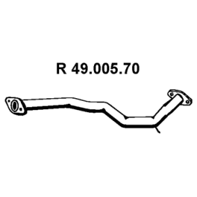 Achetez des Tuyau d'échappement EBERSPÄCHER 49.005.70 à prix pour 105,86 €