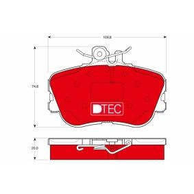 Bremsbeläge GDB1094DTE von TRW günstig für 46,45 € online kaufen