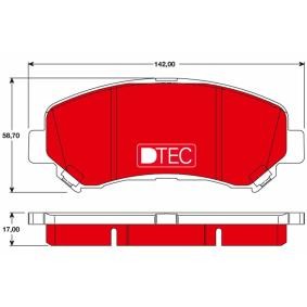Bremsbeläge GDB3467DTE von TRW günstig für 45,83 € online kaufen