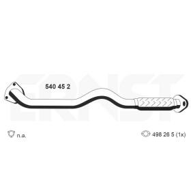 Achetez des Tuyau d'échappement ERNST 540452 à prix pour 300,58 €