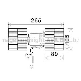 Compre Motor eléctrico, ventilador do habitáculo da PRASCO FD8569 a um preço baixo por 132,27 €