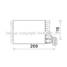 Comprar Evaporador, aire acondicionado de PRASCO FTV422 a bajo precio de 272,41 €