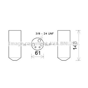 Comprar Filtro deshidratante, aire acondicionado de PRASCO HYD357 a bajo precio de 50,39 €
