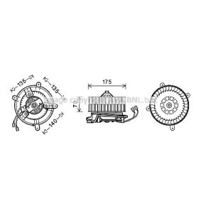 Gebläsemotor MS8609 von PRASCO günstig für 206,76 € online kaufen