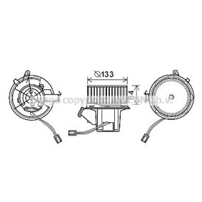 Gebläsemotor MS8629 von PRASCO günstig für 321,30 € online kaufen