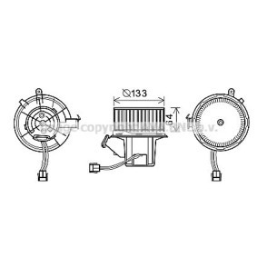 Gebläsemotor MS8630 von PRASCO günstig für 303,87 € online kaufen