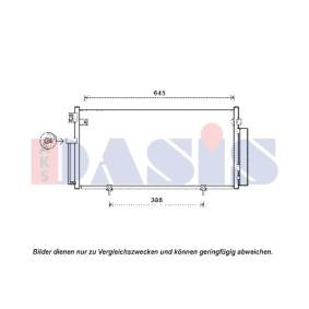 Compre Condensador de aire acondicionado de AKS DASIS online para IMPREZA Ranchera familiar (GG) a precios moderados