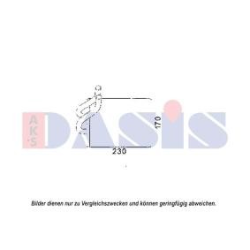Wärmetauscher, Innenraumheizung 519022N von AKS DASIS günstig für 95,68 € online kaufen