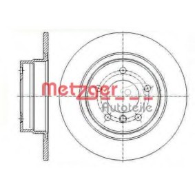 Bremsscheibe 14941 V von METZGER günstig für 58,72 € online kaufen
