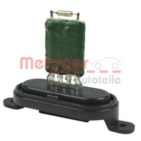 Acquista Resistenza ventola abitacolo da METZGER 0917066 a buon mercato per soli 19,02 €
