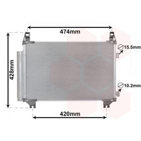 Compre Condensador de ar condicionado de VAN WEZEL online para Yaris III Hatchback (XP150) a preços moderados
