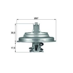 Comprar Termostato, refrigerante de MAHLE ORIGINAL TX 54 83D a bajo precio de 17,36 €
