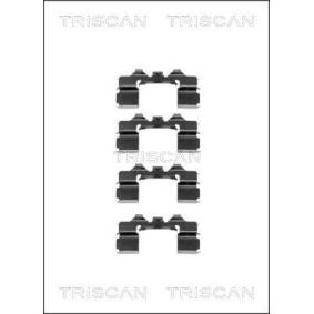 Compre Kit de acessórios, pastilhas de travão de TRISCAN online para NP300 Pick-up (D22) a preços moderados