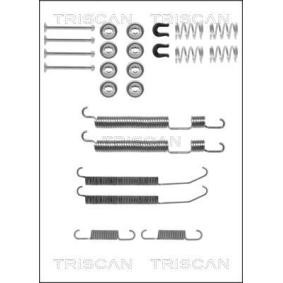 Compre Kit de acessórios, maxilas do travão de TRISCAN online para Santamo II (UF) a preços moderados