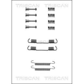 Achetez des Kit d'accessoires, mâchoires de frein de stationnement TRISCAN 8105 112582 à prix pour 19,97 €
