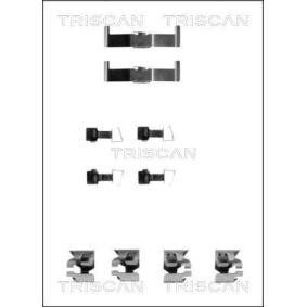 Compre Kit de acessórios, pastilhas de travão de TRISCAN online para STARLET (KP6_) a preços moderados