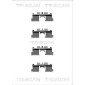 Compre Kit de accesorios, pastillas de frenos de TRISCAN online para SUNNY II Coupé (B12) a precios moderados