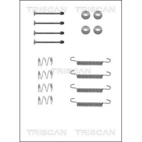 Achetez des Kit d'accessoires, mâchoires de frein de stationnement TRISCAN 8105 242562 à prix pour 13,51 €