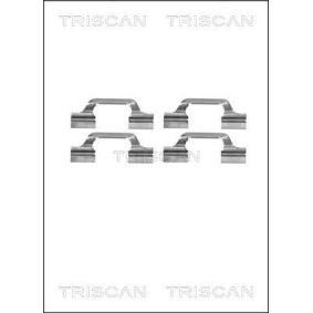 Zubehörsatz, Scheibenbremsbelag 8105 291610 von TRISCAN günstig für 14,08 € online kaufen